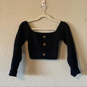 Women’s cropped sweater